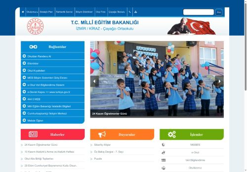 Çayağzı Ortaokulu - İZMİR / KİRAZ