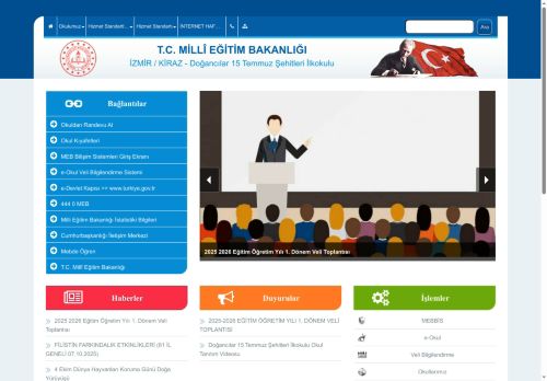 Doğancılar 15 Temmuz Şehitleri İlkokulu - İZMİR / KİRAZ