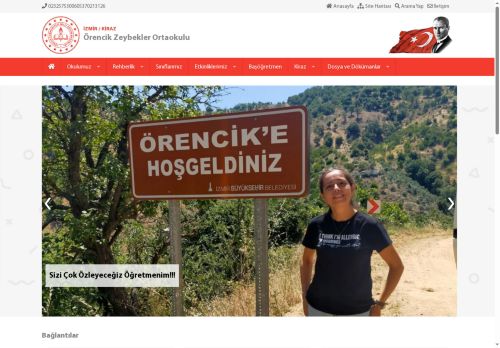 Örencik Zeybekler Ortaokulu - İZMİR / KİRAZ