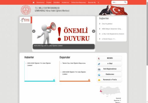 Kiraz Halk Eğitimi Merkezi - İZMİR / KİRAZ