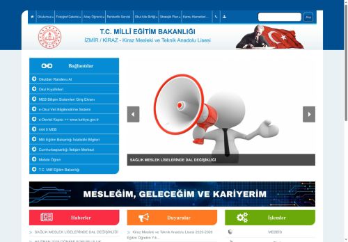 Kiraz Mesleki ve Teknik Anadolu Lisesi - İZMİR / KİRAZ