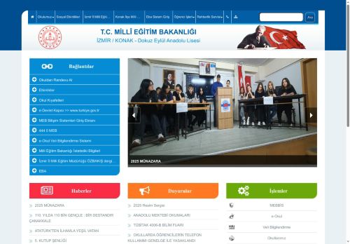 Dokuz Eylül Anadolu Lisesi - İZMİR / KONAK