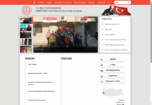 Fatih Mehmet İmam Hatip Ortaokulu - İZMİR / KONAK