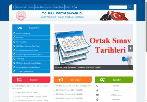 Kazım Karabekir Ortaokulu - İZMİR / KONAK