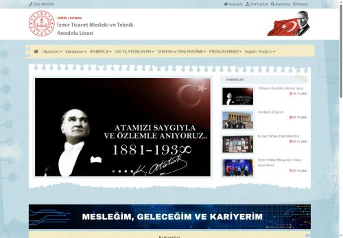 İzmir Ticaret Mesleki ve Teknik Anadolu Lisesi - İZMİR / KONAK