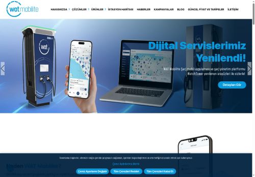 Elektrikli Araçlar İçin Akıllı Şarj Çözümleri | WAT Mobilite 