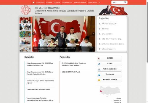 Konak Moris Bencuya Özel Eğitim Uygulama Okulu III. Kademe - İZMİR / KONAK