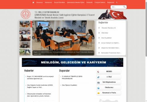 Konak Nevvar Salih İşgören Eğitim Kampüsü-3 Ticaret Mesleki ve Teknik Anadolu Lisesi - İZMİR / KONAK