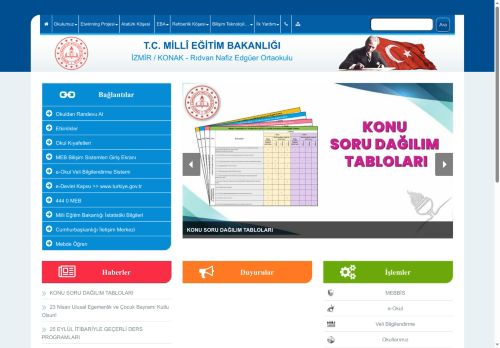 Rıdvan Nafiz Edgüer Ortaokulu - İZMİR / KONAK