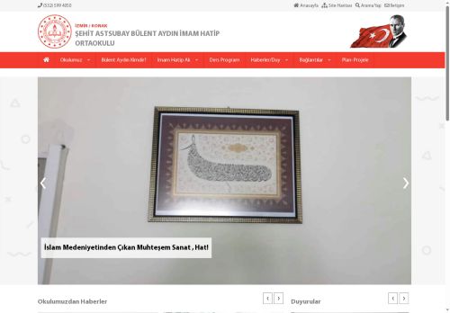 ŞEHİT ASTSUBAY BÜLENT AYDIN İMAM HATİP ORTAOKULU - İZMİR / KONAK