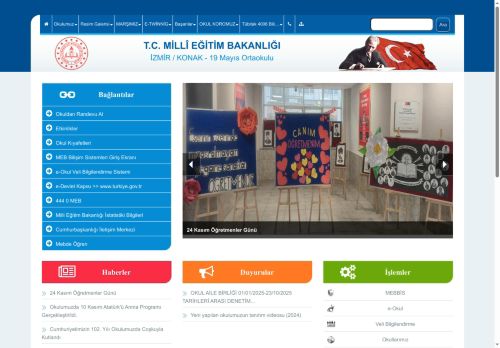 19 Mayıs Ortaokulu - İZMİR / KONAK