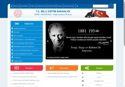 Değirmendere İlkokulu - İZMİR / MENDERES