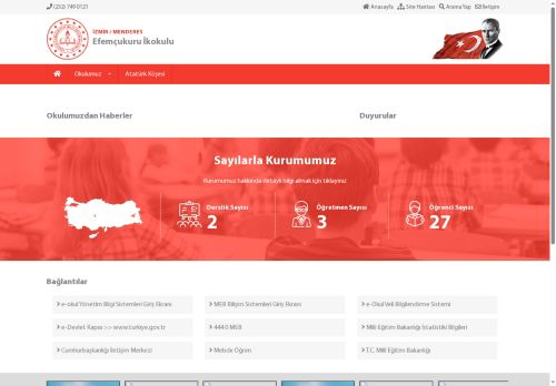 Efemçukuru İkokulu - İZMİR / MENDERES