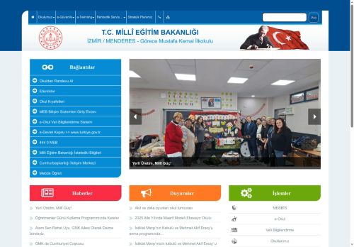 Görece Mustafa Kemal İlkokulu - İZMİR / MENDERES