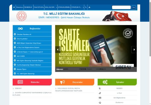 Şehit Hasan Özkapu İlkokulu - İZMİR / MENDERES