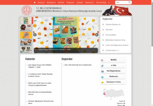 Menderes Fatma-Ramazan Büküşoğlu Anadolu Lisesi - İZMİR / MENDERES