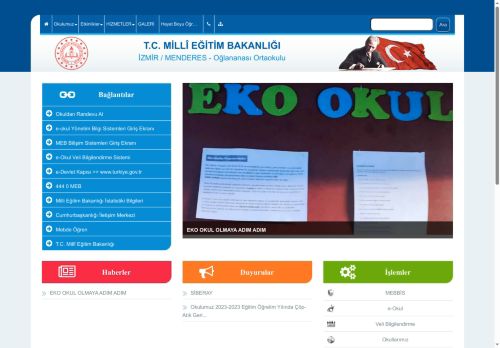 Oğlananası Ortaokulu - İZMİR / MENDERES