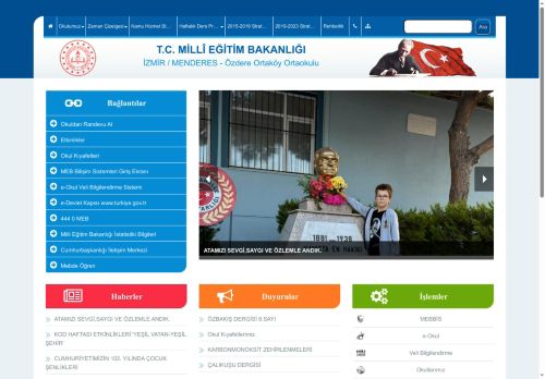 Özdere Ortaköy Ortaokulu - İZMİR / MENDERES