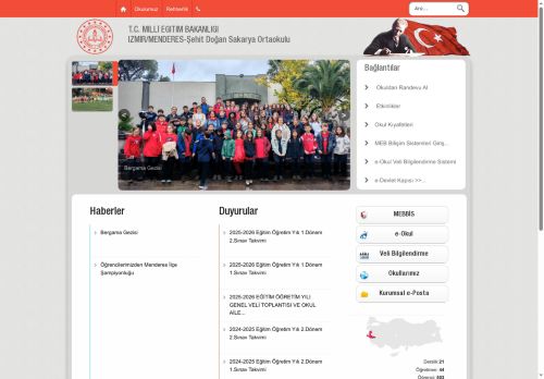 Şehit Doğan Sakarya Ortaokulu - İZMİR / MENDERES