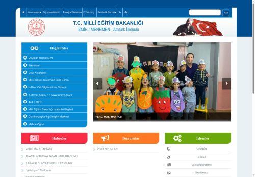 Atatürk İlkokulu - İZMİR / MENEMEN