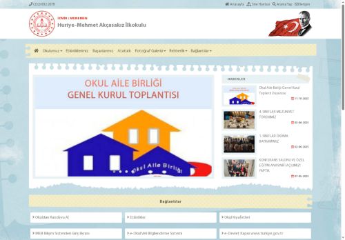 Huriye-Mehmet Akçasakız İlkokulu - İZMİR / MENEMEN