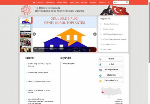 Huriye-Mehmet Akçasakız Ortaokulu - İZMİR / MENEMEN