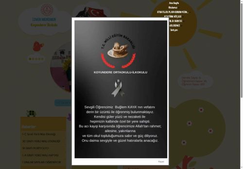 Koyundere İlkokulu - İZMİR / MENEMEN