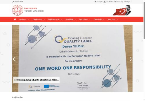 Türkelli Ortaokulu - İZMİR / MENEMEN