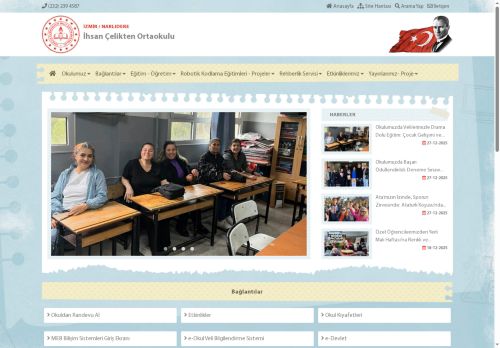 İhsan Çelikten Ortaokulu - İZMİR / NARLIDERE