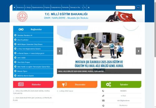 Mustafa Şık İlkokulu - İZMİR / NARLIDERE