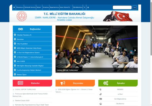 Narlıdere Cahide-Ahmet Dalyanoğlu Anadolu Lisesi - İZMİR / NARLIDERE
