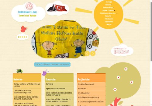 İsmet İnönü İlkokulu - ZONGULDAK / KİLİMLİ