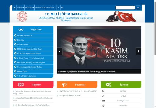 Başöğretmen Şükrü Yavuz Ortaokulu - ZONGULDAK / KİLİMLİ