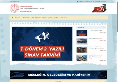 Eren Enerji Mesleki ve Teknik Anadolu Lisesi - ZONGULDAK / KİLİMLİ