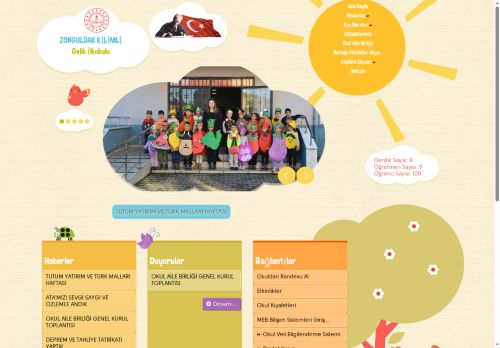 Gelik İlkokulu - ZONGULDAK / KİLİMLİ