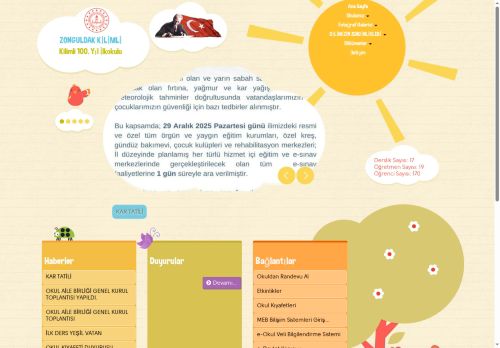 Kilimli 100. Yıl İlkokulu - ZONGULDAK / KİLİMLİ