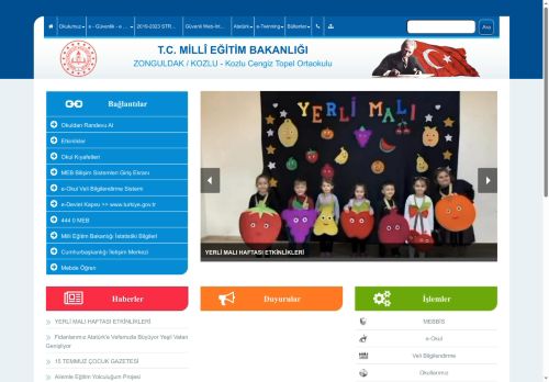 Kozlu Cengiz Topel Ortaokulu - ZONGULDAK / KOZLU