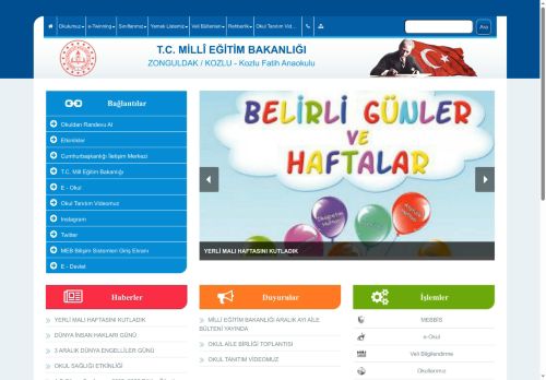 Kozlu Fatih Anaokulu - ZONGULDAK / KOZLU