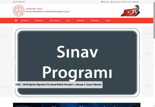 Kozlu Mesleki ve Teknik Anadolu Lisesi - ZONGULDAK / KOZLU
