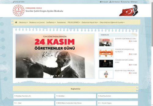 Sivriler Şehit Engin Aydın İlkokulu - ZONGULDAK / KOZLU