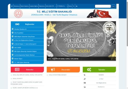 Vali Tevfik Başakar Ortaokulu - ZONGULDAK / KOZLU