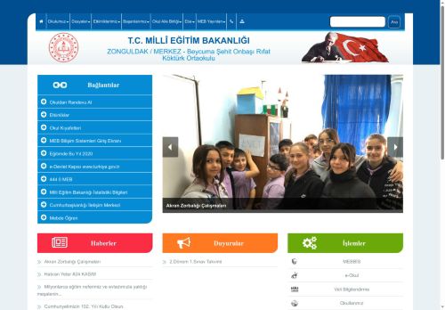 Beycuma Şehit Onbaşı Rıfat Köktürk Ortaokulu - ZONGULDAK / MERKEZ