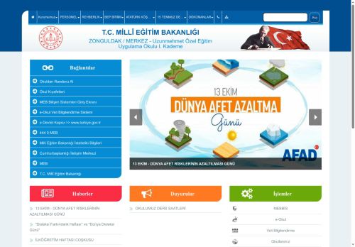 Uzunmehmet Özel Eğitim Uygulama Okulu I. Kademe - ZONGULDAK / MERKEZ