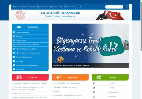 Gazi İlkokulu - İZMİR / TORBALI