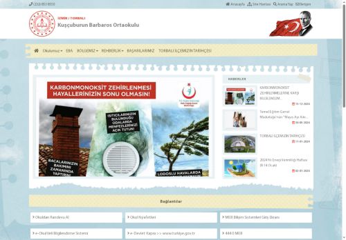 Kuşçuburun Barbaros Ortaokulu - İZMİR / TORBALI