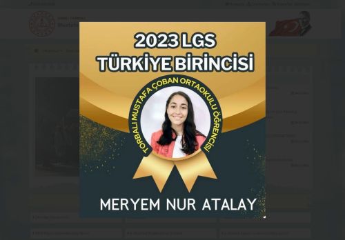 Mustafa Çoban Ortaokulu - İZMİR / TORBALI