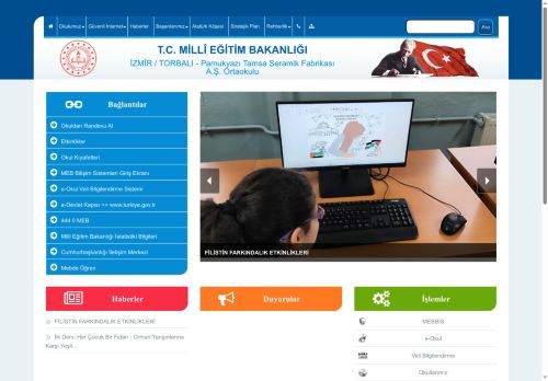 Pamukyazı Tamsa Seramik Fabrikası A.Ş. Ortaokulu - İZMİR / TORBALI