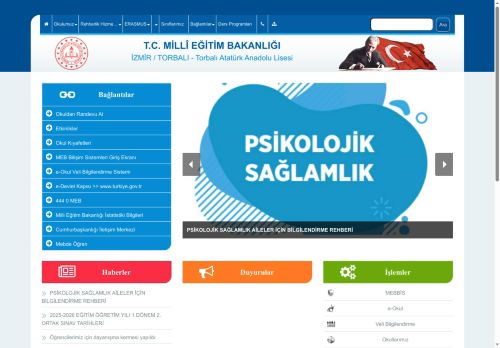 Torbalı Atatürk Anadolu Lisesi - İZMİR / TORBALI