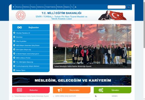 Torbalı Piri Reis Ticaret Mesleki ve Teknik Anadolu Lisesi - İZMİR / TORBALI