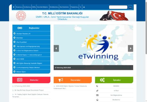 İzmir Yardımsevenler Derneği Kuşçular Ortaokulu - İZMİR / URLA